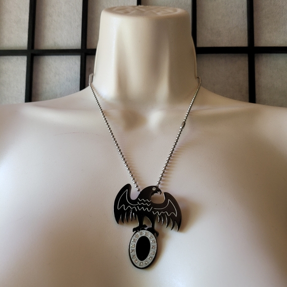 2/$8 • Rhinestone Bird Necklace - Picture 5 of 7